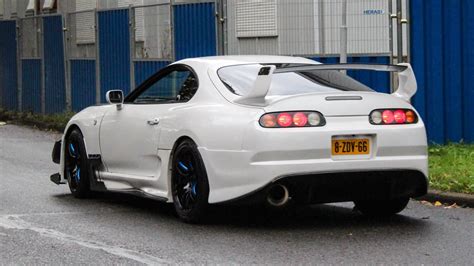 950HP 2JZ Toyota Supra Mk4 Big TURBO Huge FLAMES Loud Accelerations