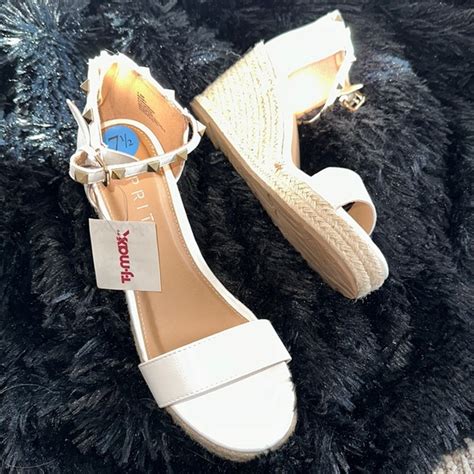 Esprit Shoes Nwt Esprit Ivory Wedges Poshmark