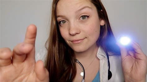 Relaxing Medical Asmr 👩🏻‍⚕️ Cranial Nerve Exam Youtube