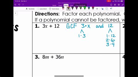 Factoring Out The Gcf Calculator