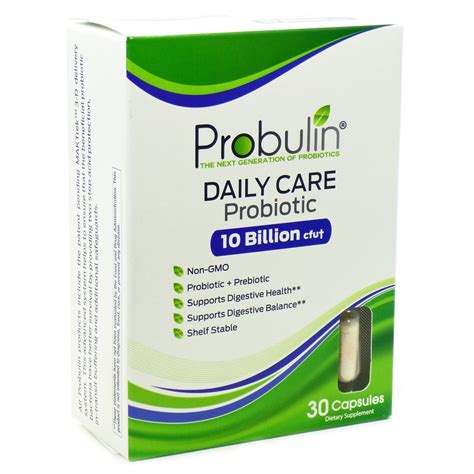 Probulin Daily Care Probiotic 10 Billion Cfu 30 Capsules