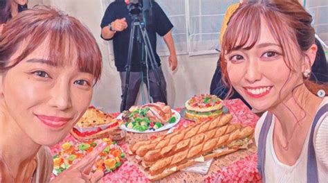 白石陽菜と森朝奈 肉と魚お姉さん の胸はどっちがデカいバストカップを画像で比較