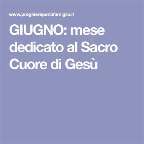 Giugno Mese Dedicato Al Sacro Cuore Di Ges Ios Messenger