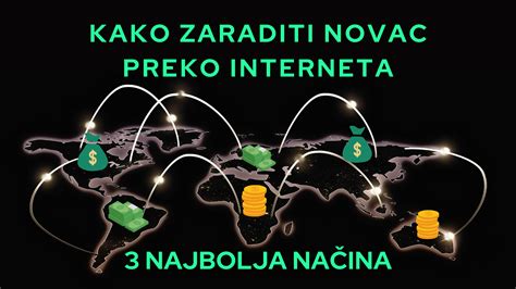 Kako Zaraditi Novac Preko Interneta Najbolja Na Ina