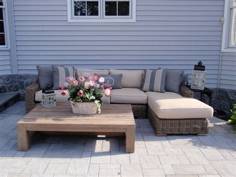 Rustic Outdoor Coffee Table