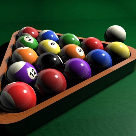 3d Model Billiard Ball Table