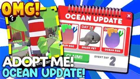 Ocean Update Confirmed In Adopt Me Roblox Adopt Me New Ocean Egg