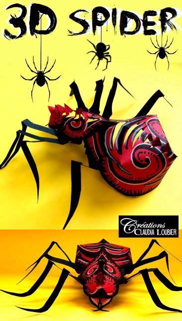 3d Spider Art Project Halloween Art Lesson Plans Spider Art