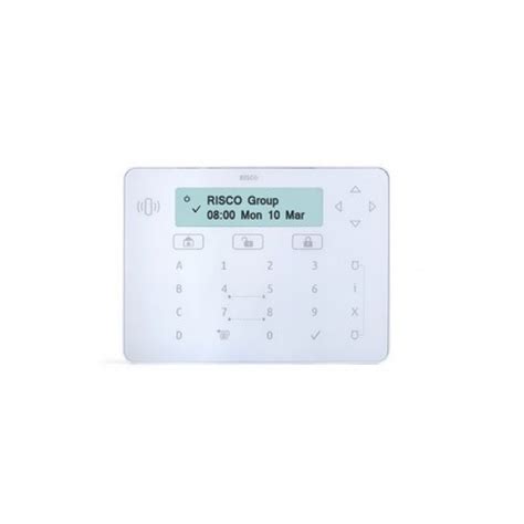 Risco Lightsys Rp Kpp Lcd Keypad Badge Reader