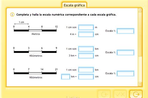 Milagrotic MatemÁticas 6º La Escala Planos Y Mapas Tema 11 6º Parte Iii