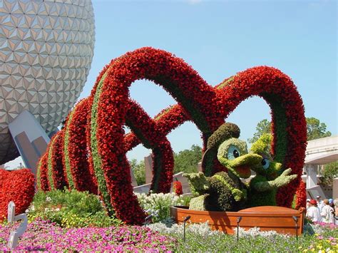 ESTADOS UNIDOS LA VUELTA AL MUNDO EN 885 JARDINES Epcot Flowers