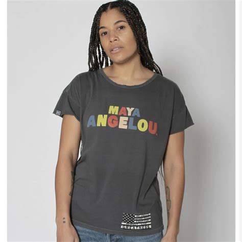 Roots Tops Nwt Roots Of Fight Maya Angelou Tee Sz M Poshmark