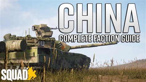 CHINA IS HERE PLA Complete Faction Overview All Weapons And Vehicles