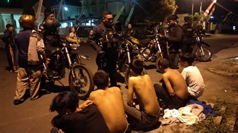 Tim Maung Galunggung Gagalkan Rencana Tawuran Geng Motor Amankan 12 Pemuda