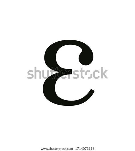 Epsilon Symbol Greek Alphabet Stock Vector (Royalty Free) 1714073116 ...