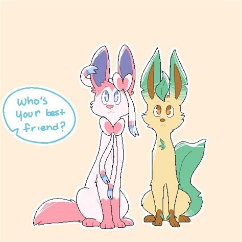 Leafeon And Sylveon