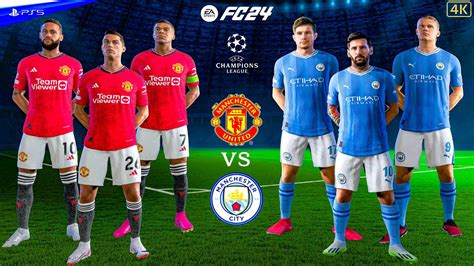 Ea Sports Fc Man United Stars Vs Man City Stars Champions League