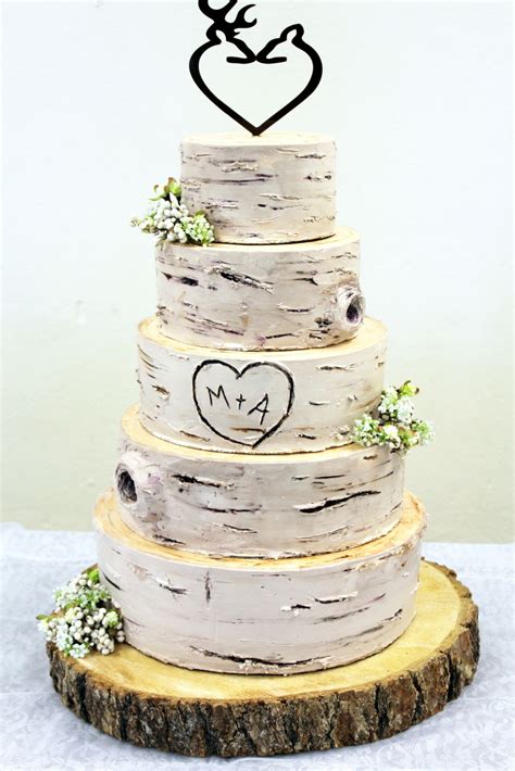 Birch Wedding Birch Wedding Birch Tree Cakes Cake