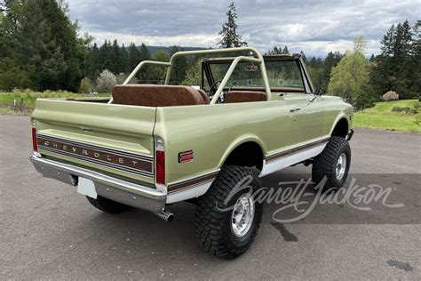 Lot 781 1971 Chevrolet K5 Blazer Custom Suv Barrett Jackson