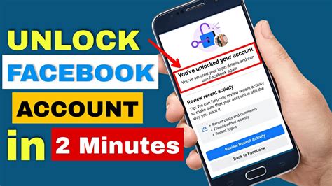 How To Open Locked Facebook Account In Minutes Unlock Facebook Id W