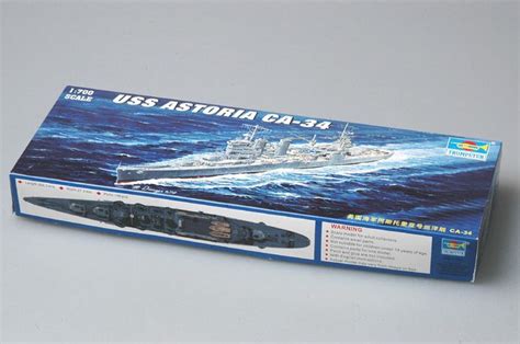 USS Astoria Heavy Cruiser CA-34 1942, 1:700 Scale Model Kit | Heavy ...