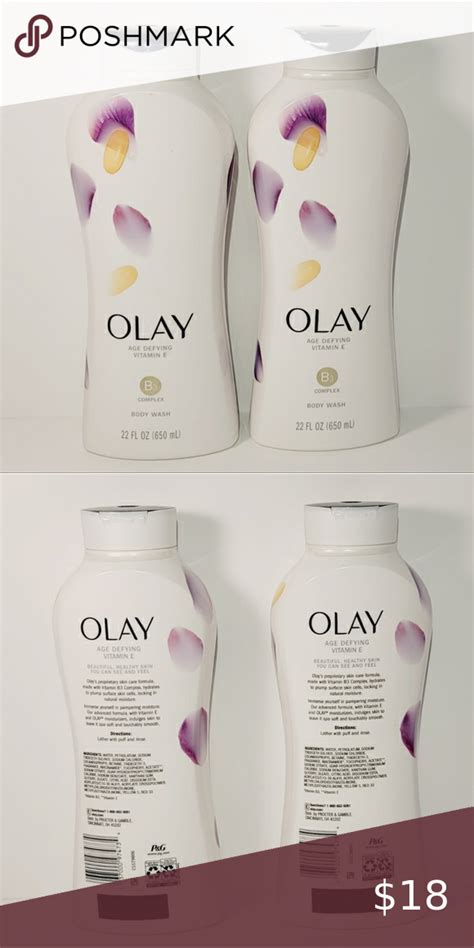 2X Olay Age Defying Body Wash With Vitamin E B3 Complex 22 Fl Oz NEW