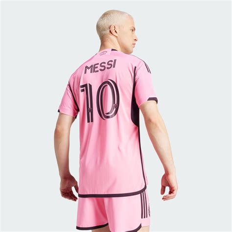 Adidas Inter Miami Cf 2425 Messi Home Authentic Jersey ורוד Adidas Il