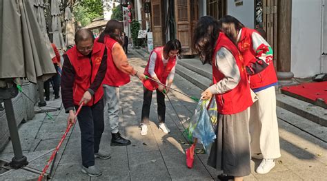 三坊七巷社区：开展“护河爱水，清洁家园”志愿服务活动 社区动态 三坊七巷社区 福州市鼓楼区政府