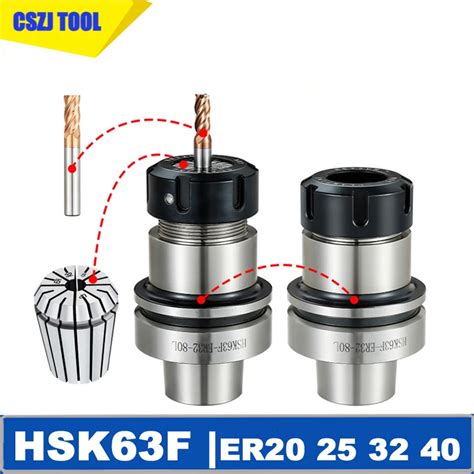 Hsk F Hsk Tool Holder Hsk Er Er Er Er Er Tool Holder Hsk F