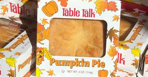 Act Now: Get a Case of Table Talk Pumpkin Pies for $6