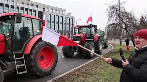 Kraków protest rolników na rondzie Matecznego video Dailymotion