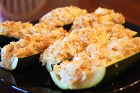 Cheese Stuffed Zucchini Boats Eat At Home