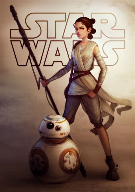 Star Wars VII fan art on Behance | Star wars vii, Rey star wars, Star ...