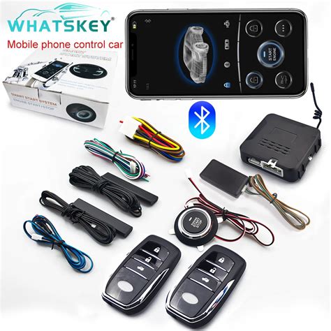 Whatskey Telefon App Control Automatische Start Stop Keyless Entry