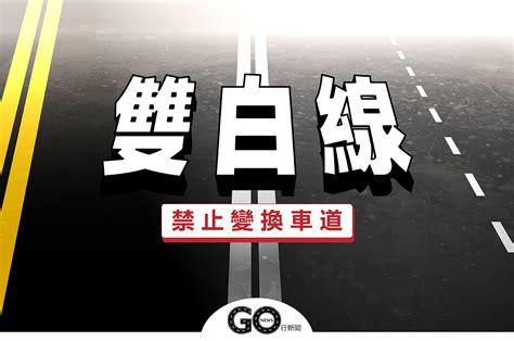 最常忽略的雙白線，謹記「禁止變換車道」｜3大常出「線」處 Gonews