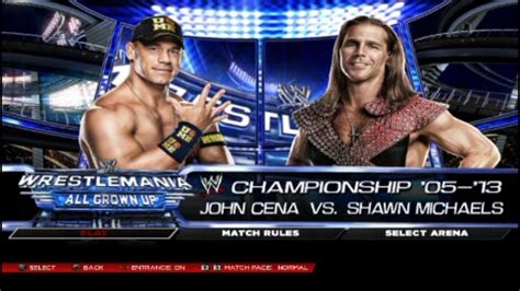 Let S Play WWE 2k14 30 Years Of Wrestlemania 31 John Cena Vs