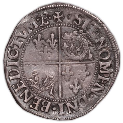 François Ier Teston du dauphiné Romans Thomas Numismatics