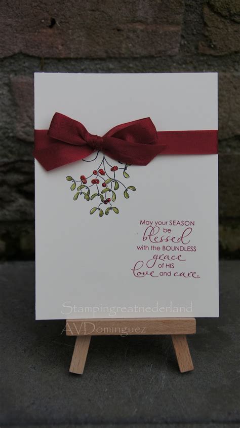 StampinGreatNederland: Christmas Blessings Christmas Card