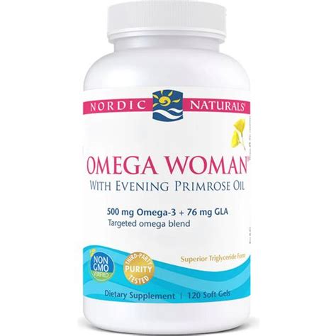 Omega Woman 120 Kapseln Nordic Naturals VitalAbo