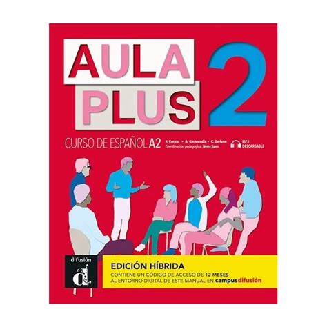 Difusi N Tienda Aula Plus Edici N H Brida Libro Del Alumno