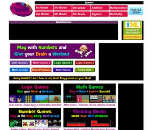 Math Games for Kids up to 6th Grade