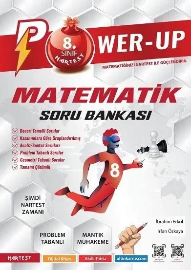 Nartest S N F Power Up Matematik Soru Bankas Kitap Ma Azas