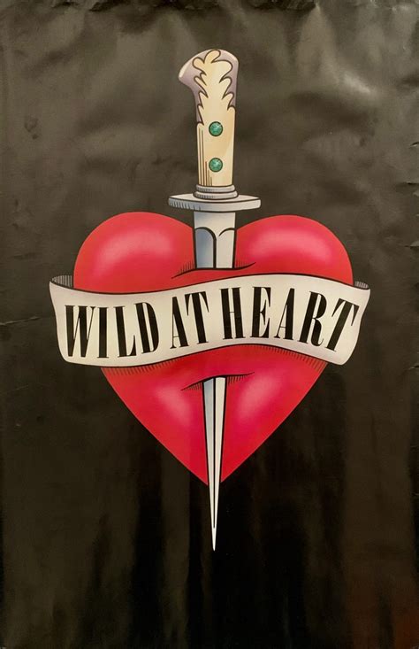 Original Wild at Heart Movie Poster - David Lynch - Nicolas Cage