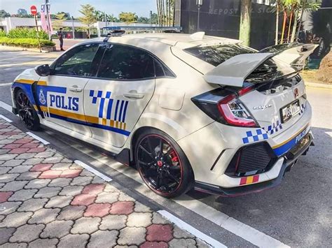 Civic Type R Police Car Malaysia Jimenenceldwell