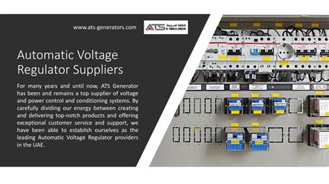 Ppt Automatic Voltage Regulator Suppliers Powerpoint Presentation