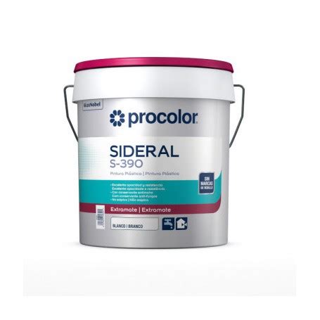 Pintura plástica para interior Sideral Extra Mate S 390 Marca