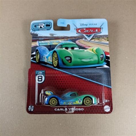 Disney Pixar Cars Carla Veloso Grc Global Racers Cup Damaged