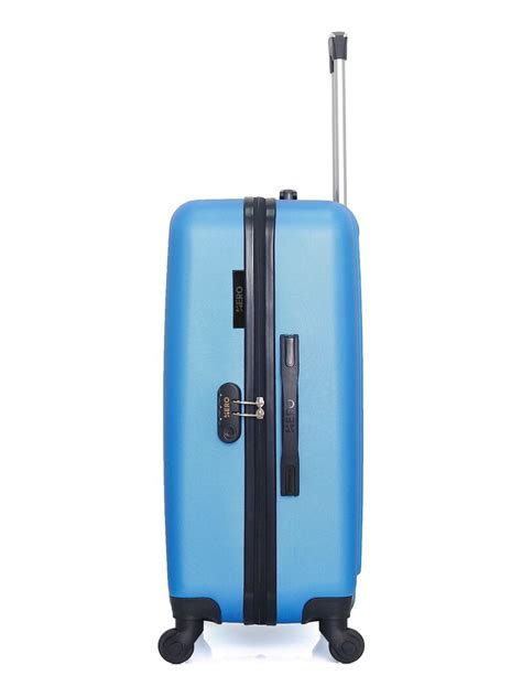 HERO Valise Weekend ABS LIPARI 65 Cm 4 Roues Bleu Kiabi 189 00