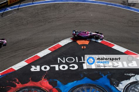 Esteban Ocon Racing Point Force India Vjm Russian Gp Motorsport