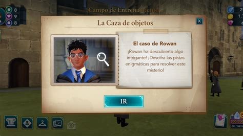 Hogwarts Mystery Misión el caso de Rowan suscribete YouTube